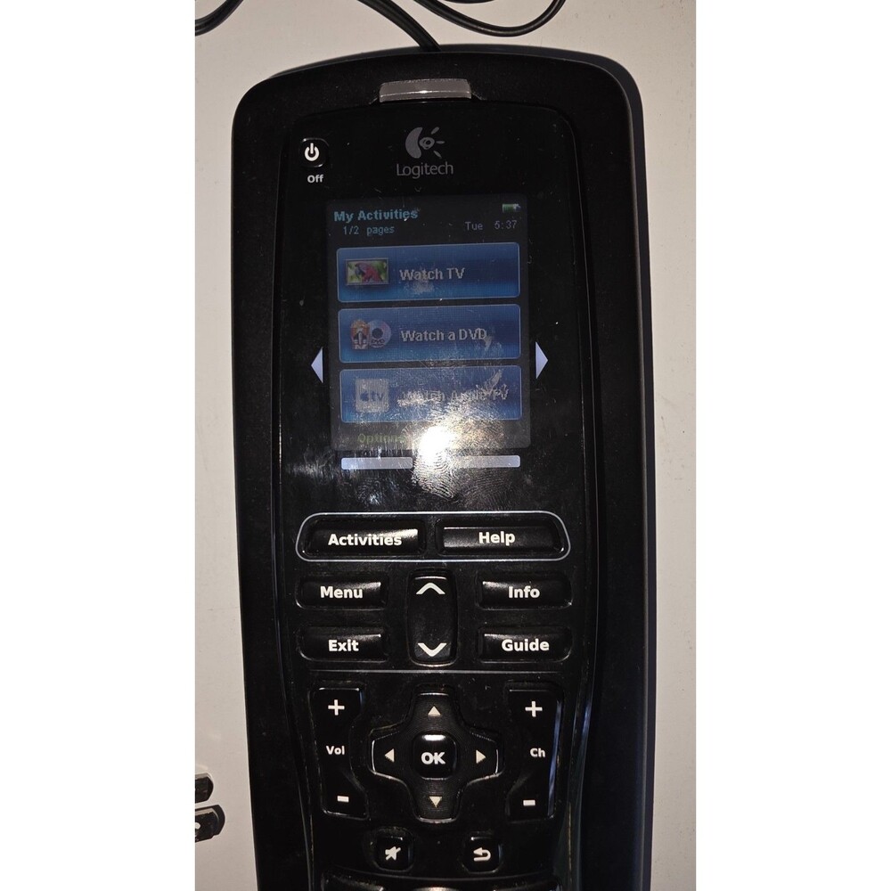Logitech Harmony One Advanced Universal Remote Touchscreen w/ Charging Dock